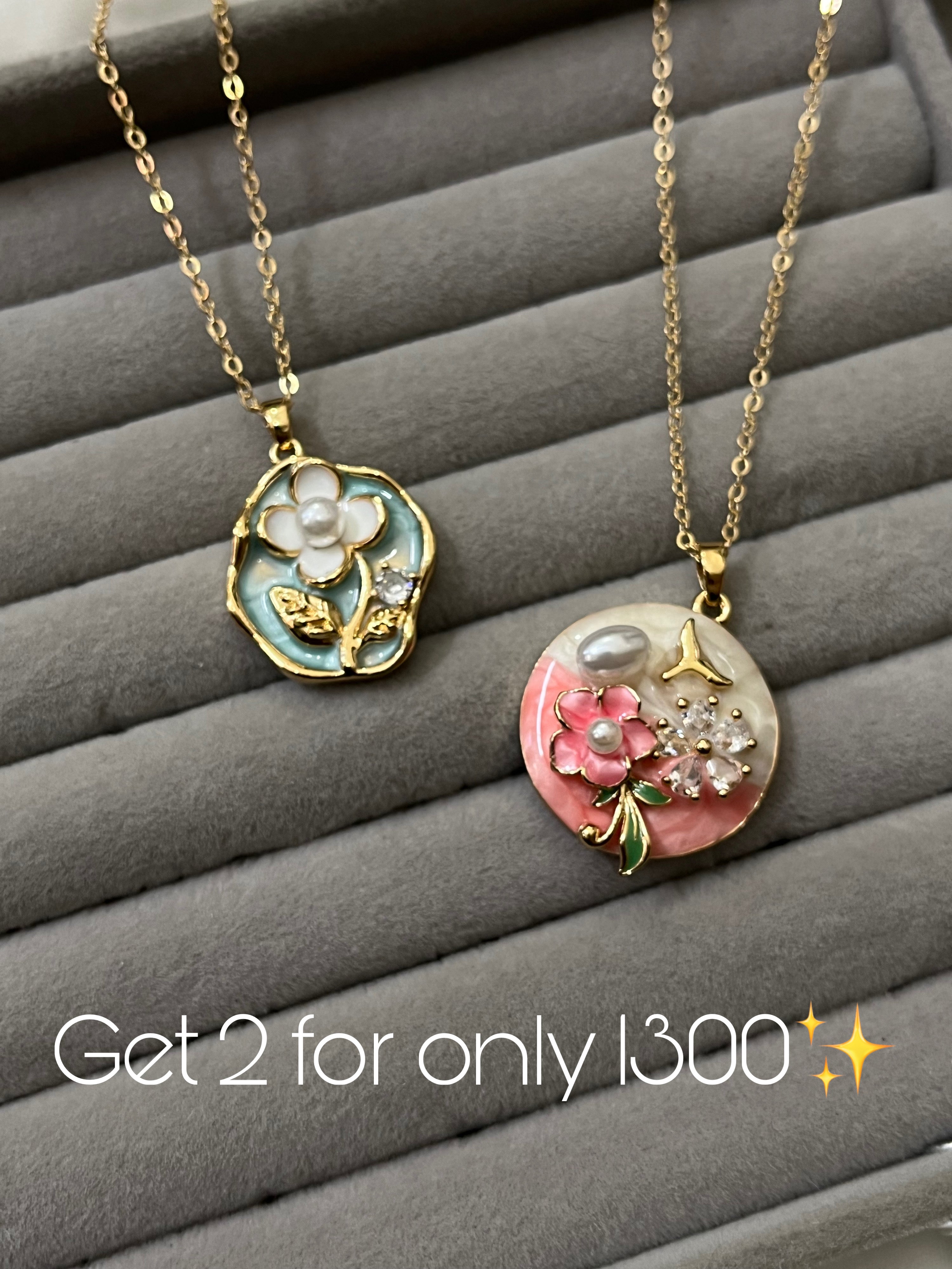 Floral Pendants