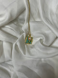 Square Pearl Pendant