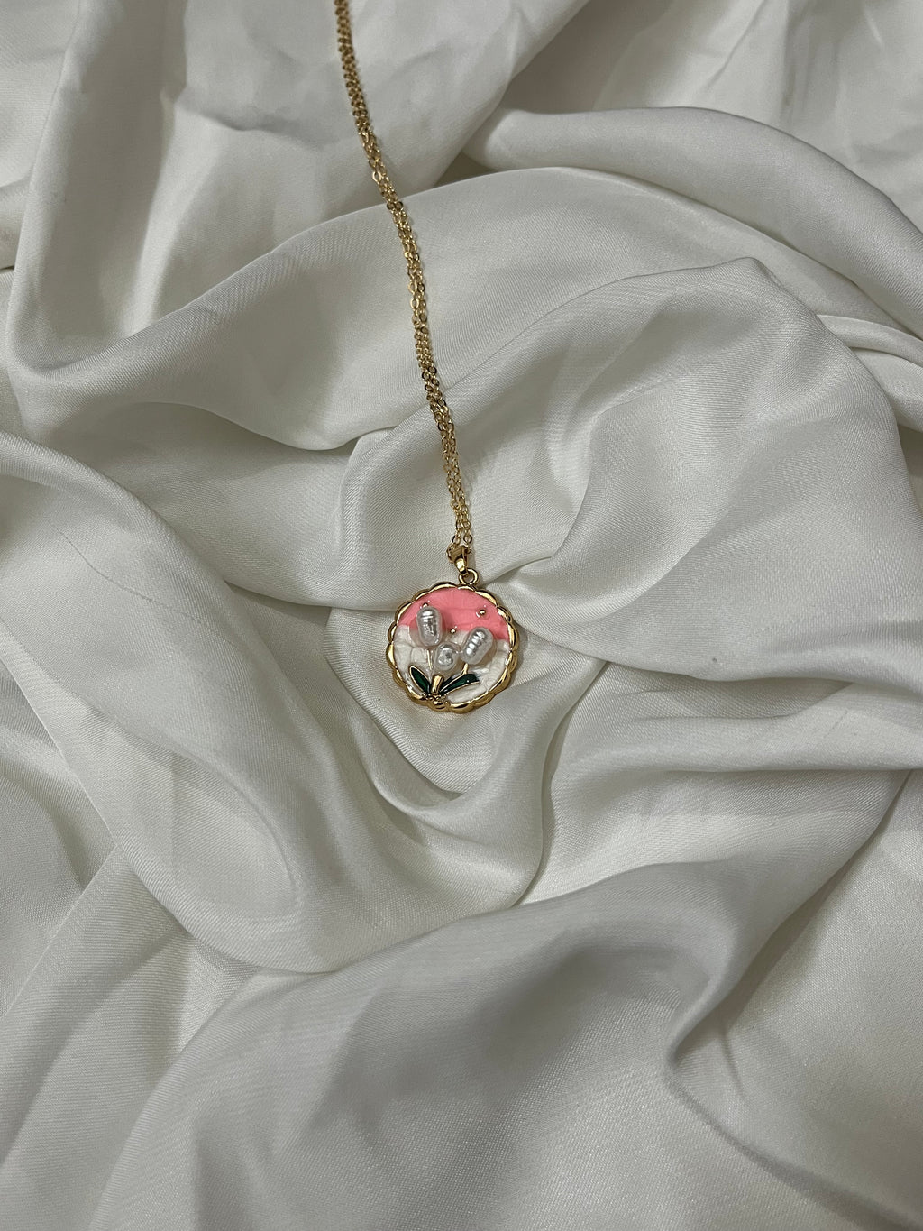 Pink Pearl Pendant