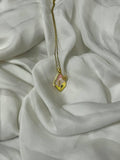 Abstract Rose Pendant