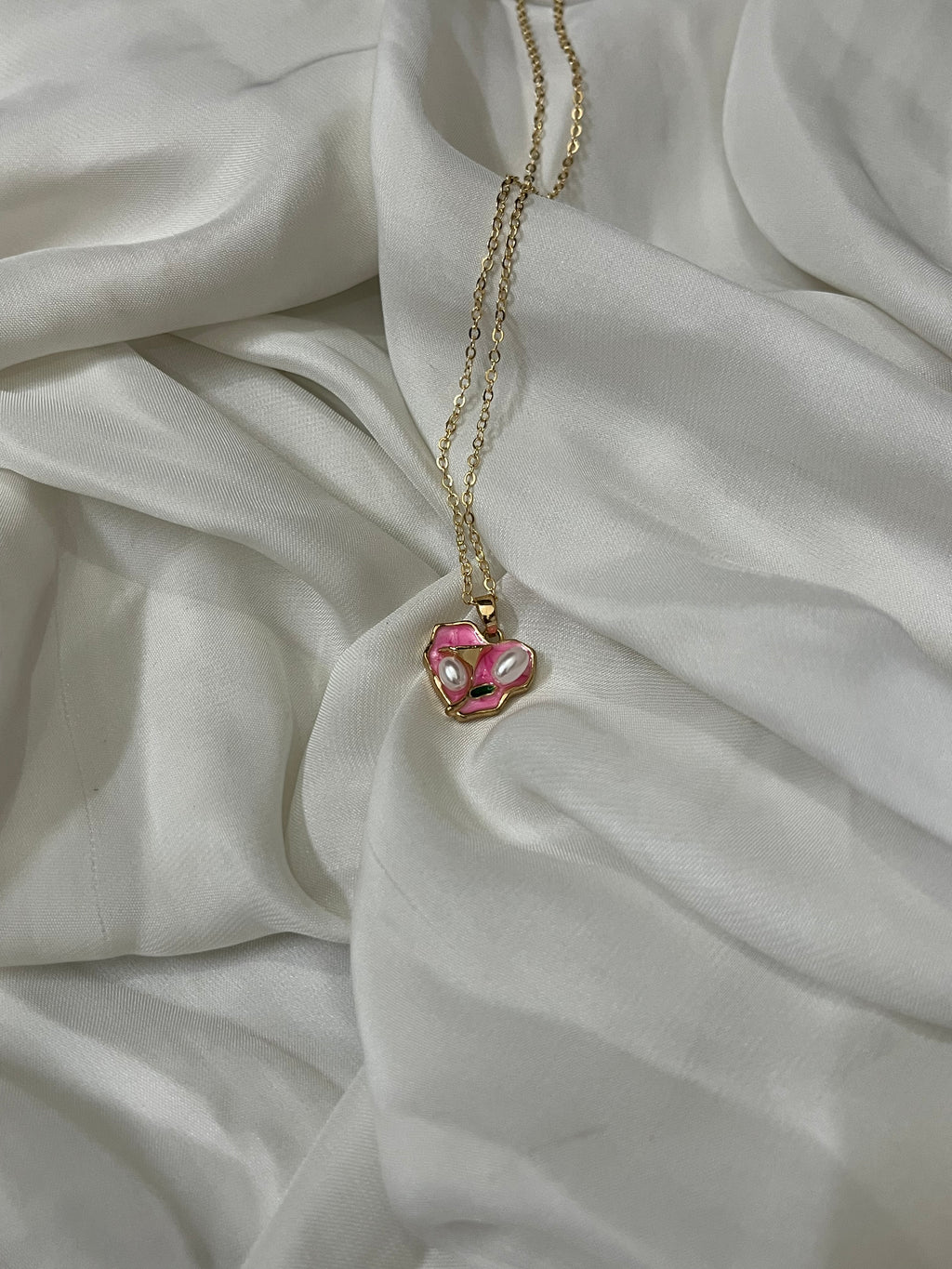 Heart Rose Pendant