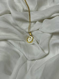 Golden Rose Pendant