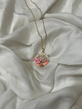 Pink Floral Pendant