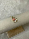 Pink Flower Pendant
