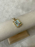 Square Rose Pendant