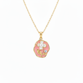 Bloom Necklace Pink – Studio Shot