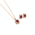 Celestial Zircon Set Red