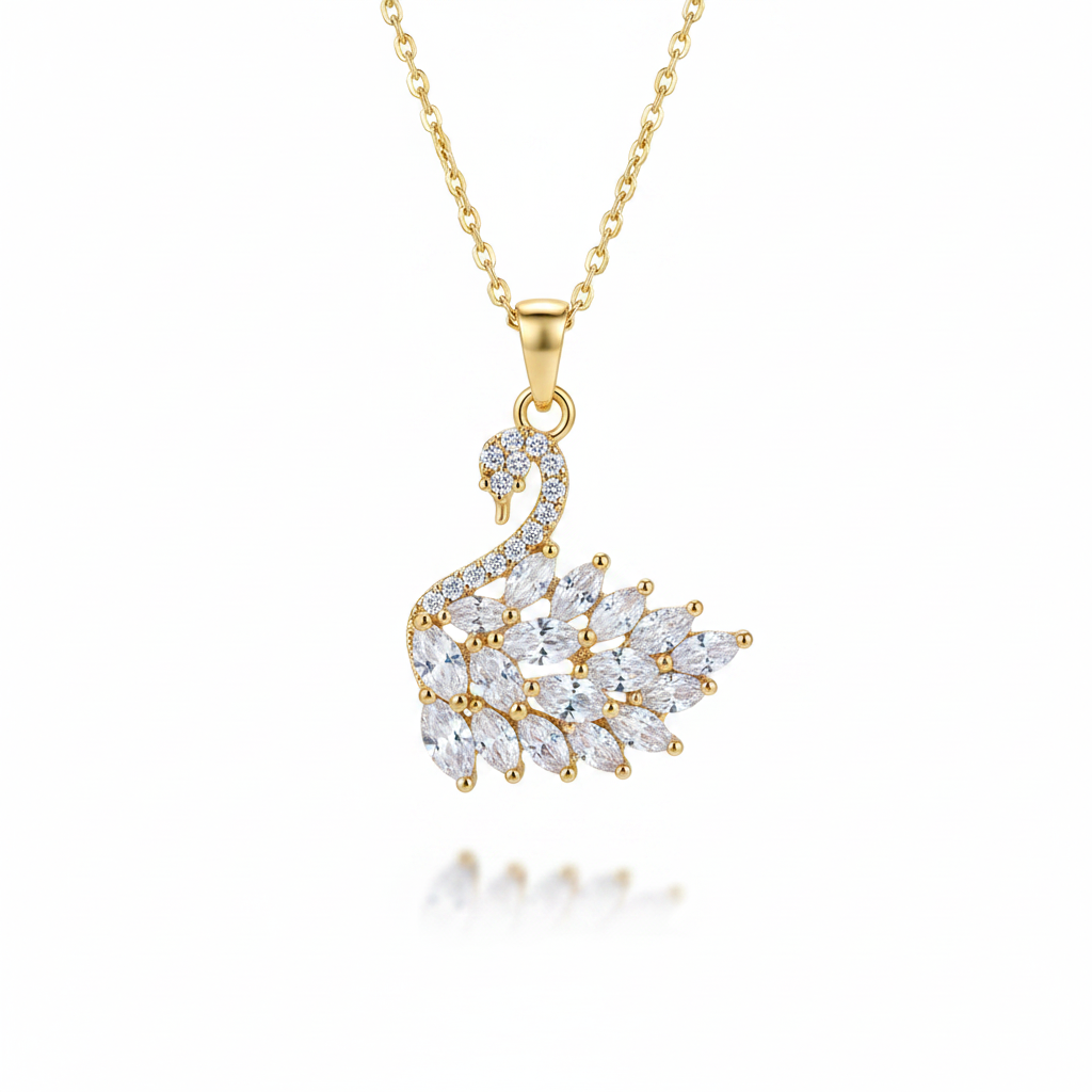 Gold Crystal Pendant HD 4K