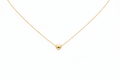 Gold Heart Pendant Necklace Studio