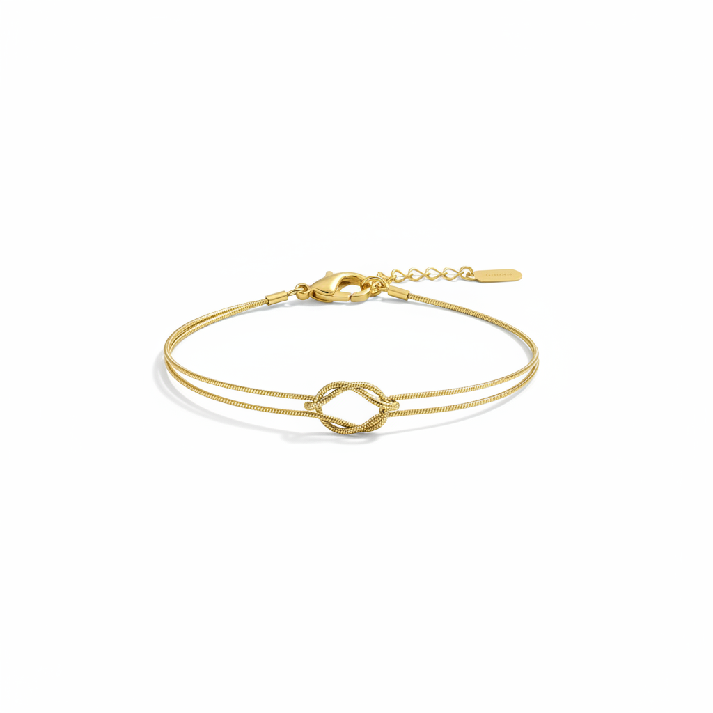 Knot Bracelet - Side Angle