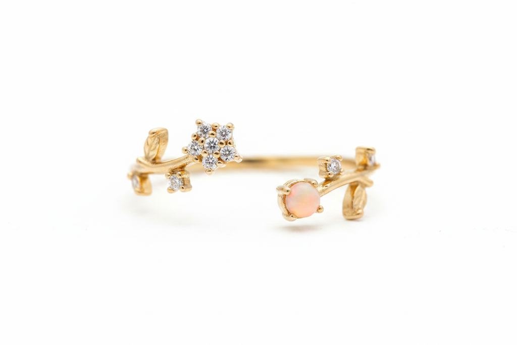 Vine Ring - Both Ends